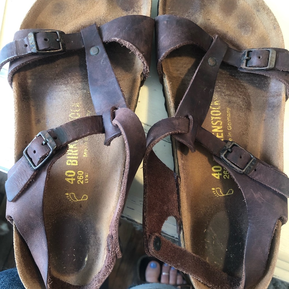 Brown Birkenstock’s